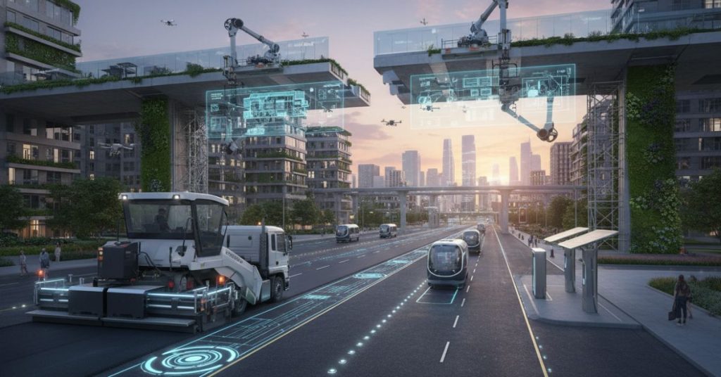 Civil Construction Supports Smart Transportation Systems