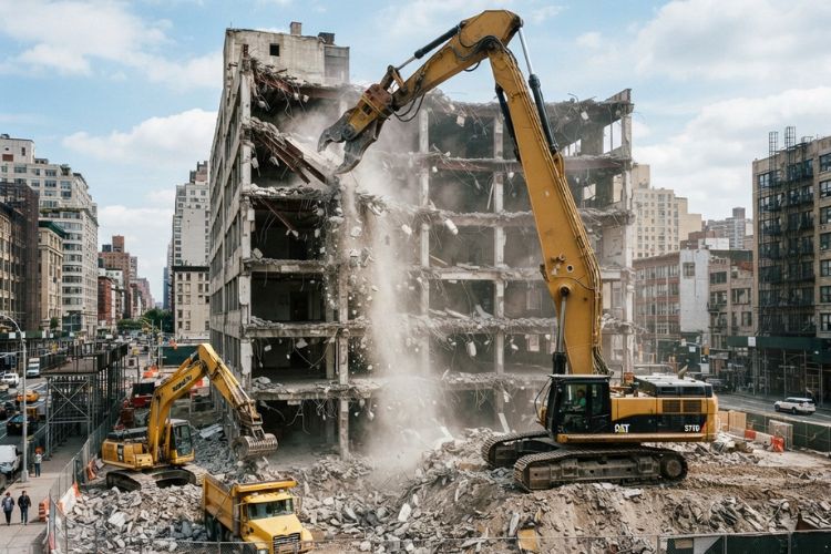 Heavy Equipment Matters in Commercial Demolition 
