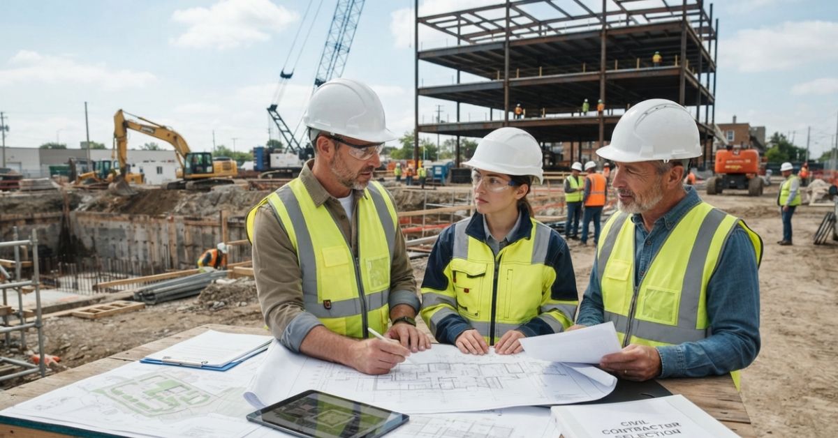 Right Civil Construction Contractor for Large Projects