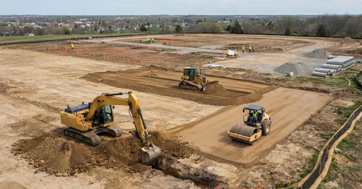 What Happens During the Site Preparation Process of Civil Construction