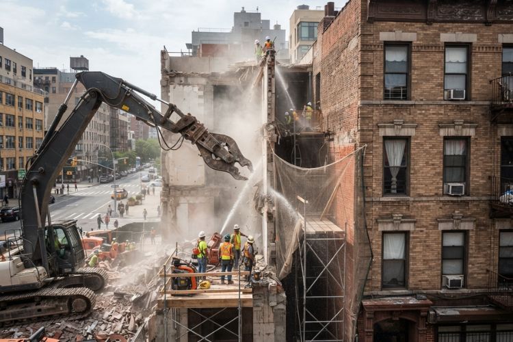 Demolition Near Existing Structures